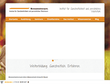 Tablet Screenshot of bewusstseinsraum.de